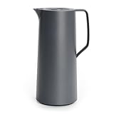 Emsa Motiva Thermoskanne 1l, Isolierkanne mit Quick-Press-Verschluss, 12h heiß,...