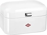 Wesco 235 101 Single Grandy Brotkasten weiß 22 x 28 x 17cm (L/B/H), Edelstahl,...