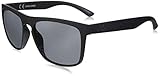 JACK & JONES Retro Vintage Unisex Sonnenbrille, Schwarz, UV400 Schutz, Kategorie...