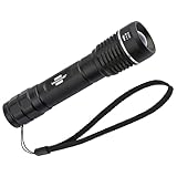 Brennenstuhl LuxPremium Akku-Fokus-LED-Taschenlampe TL 601 AF IP67 / Aufladbare...