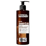 L'Oréal Men Expert XXL 3-in-1 Bartshampoo für Männer, Bartseife für Bart,...