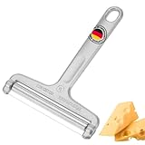 Westmark Käseschneider mit Rolle und Schneiddraht, Variable Schnittstärke,...