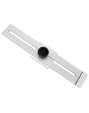 QWORK® Präzisions Streichmaß Kohlenstoffstahl Parallel Anreißer mit...