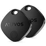 ATUVOS Schlüsselfinder KeyFinder 2 Pack, Smart Tracker Tag Kompatibel mit Apple...