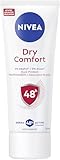NIVEA Dry Comfort Deo Creme, Antitranspirant mit 48h Schutz gegen Schweiß und...