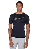 Nike Herren Np Df T-Shirt, Black/White, M