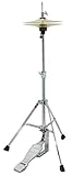 GEWA HiHat Ständer Junior HH-50 inkl. 8' HiHat Becken, Höhe ca. 50cm/70cm -...