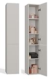 CDF Bad-Hochschrank NEL II | Farbe: Kaschmir (beige) | Modernes Badregal |...