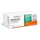 Baldrian-ratiopharm überzogene Tablette: Wirkt beruhigend bei leichter...