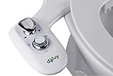 Deluy Dusch-WC, Platinum Series | Bidet mit Warmwasser (ohne Strom) | Po-Dusche,...