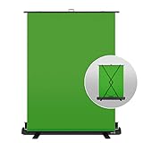 Elgato Green Screen - Ausfahrbares Chroma-Key-Panel, knitterfreies Material,...
