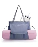 sportsnew Yogatasche Damen Groß Wasserdicht Yoga Tote Tasche mit Nassfach &...