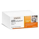 ASS-ratiopharm® 500 mg Tabletten: Ein Klassiker unter den Schmerzmitteln, 100...