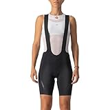 CASTELLI Damen Velocissima 3 Bibshort Shorts, Schwarz Schwarz, M EU