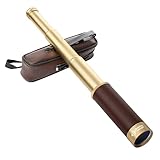 Laupha Retro Pirat Teleskop Monokular 25x30 Zoomable Vintage Kapitän Jack...