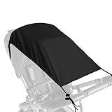 Bighan Universal Sonnensegel für Kinderwagen Sonnenschutz mit UV, Flexibles...