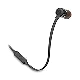 JBL Tune 110 – In-Ear Kopfhörer mit verwicklungsfreiem Flachbandkabel und...