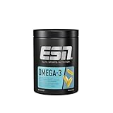 ESN Omega-3, 300 Kapseln, hochdosiertes EPA & DHA, unterstützt Herz, Gehirn &...