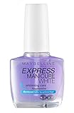 Maybelline New York Nagellack, Aufhellend, Express Maniure White Nagelweißer,...