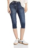 CECIL Damen B377709 Capri Jeans, mid blue Used wash, 32W / 20L