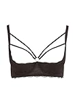 COTTELLI Damen Hebe 95e Demi BH, Schwarz, Einheitsgröße EU