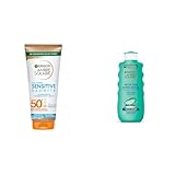 Bundle aus Garnier Sonnenschutzmilch mit LSF 50+, S, Ambre Solaire Sensitive...