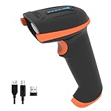 Tera Barcode Scanner 1D 2D QR Wireless Kabellos 2,4 GHz + Wired USB 2,0...