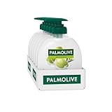 Palmolive Seife Naturals Olive & Milch 6x300ml - flüssige Handseife zur sanften...