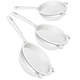 Sieb Plastik -Set 3tlg, Kunststoff-Filterset mit Sieben in 3 Größen - perfekt...