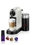 Nespresso De'Longhi Citiz EN267.WAE Kaffeekapselmaschine mit Milchaufschäumer,...
