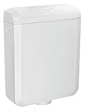 Cornat LEDA NEW Spülkasten - weiß - Kunststoff, 3-seitige...