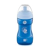 MAM Sports Cup (330 ml), auslaufsicherer Baby Trinkbecher mit selbstöffnendem...