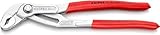 KNIPEX Cobra Hightech-Wasserpumpenzange mit rutschhemmendem Kunststoff...