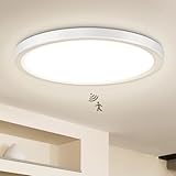 VIIIVA LED Deckenlampe mit Bewegungsmelder innen, 18W 1800LM Deckenleuchte Radar...