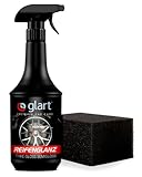 Glart 451RK Reifenglanzspray 1000 ml mit Schwamm – seidenmattes Finish –...