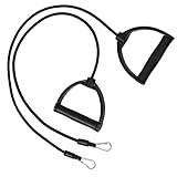 CIYODO Widerstandsbänder mit Griffen Stepper Fitnessband Trainingsbänder mit...