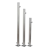 Köhko Wassersäule 850 mm aus Edelstahl V2A Wasserzapfstelle Gartenzapfstelle...