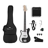 VISIONSTRING Linkshändige 3/4 Größe E-Bassgitarre & Verstärker Kit für...