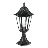 EGLO Außen-Sockellampe Navedo, 1 flammige Außenleuchte, Sockelleuchte aus...