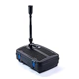 BluGarda BluFilter 2011-3-in-1 Teichpumpe mit Filter - Teichfilteranlage & UV-C...