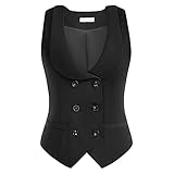 Belle Poque Damen Jacke Bankett Ärmellos V-Ausschnitt Tunika...