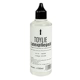 Latex Pflegeöl 100 ml – Glanz, Schutz, Glanzeffekt, Anziehhilfe, Latexpflege...