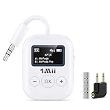 1Mii Bluetooth 5.3 Transmitter Jack Bluetooth Adapter für alle Kopfhörer,...