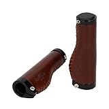 Gusti Lenkergriff Leder - Phil A. Griff Fahrrad Fahrradgriff Ledergriff Braun...
