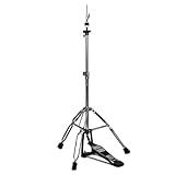 TIGER DHW49-CM Doppelstrebiger Hi-Hat Ständer mit Direkt Pull Fußpedal