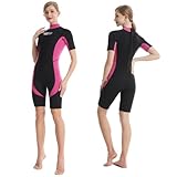 Gimilife Taucheranzüge für Herren und Damen, Herren 3MM Shorty/FullWetsuit...