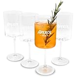 Maxito Original Aperol Spritz Gläser ∣ 4er Set ∣ Modernes Design für...