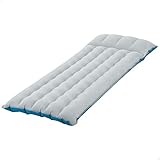 Intex 67997 – Aufblasbare Einzel-Campingmatratze, Laminat, Grau und Hellblau,...