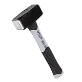 RUTHE Fäustel Fiberglas 1000g | Ergonomischer 3-Komponenten-Griff | DIN 6475...