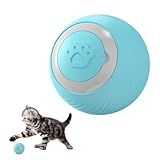 TSLBW Katzenspielzeug Elektrisch Katzenball mit 3 Modi 360 Grad Rollbal...